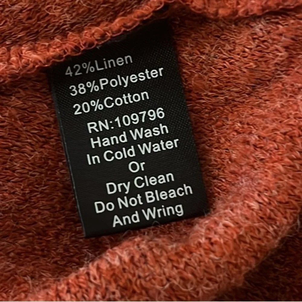 Pretty Angel, Gorgeous Soft Linen Blend Multi-Texture Unique Dress, EUC, Size M - Picture 6 of 10